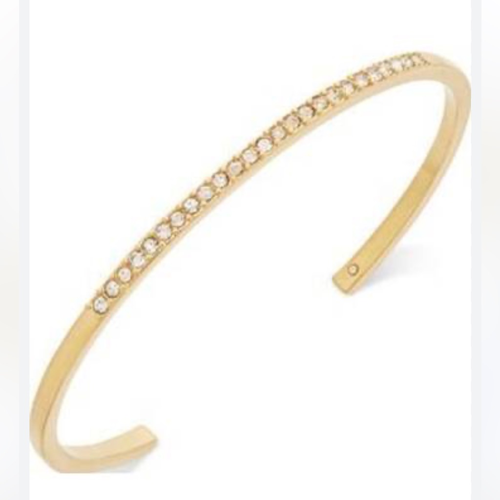Yellow Gold Diamond Bangle